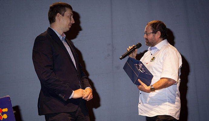 Cena „PŘÍSTAV 2015“ Davidu Šimkovi