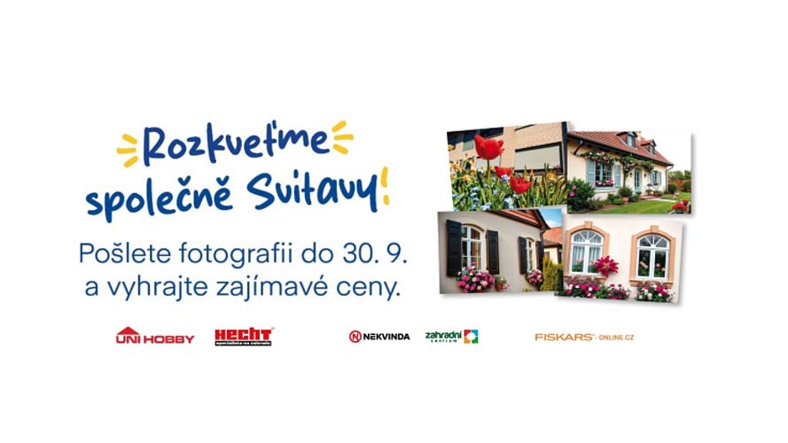 Posílejte fotografie do soutěže Rozkveťme společně Svitavy