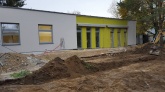 Zateplování budovy MŠ na ulici M. Majerové - fotogalerie